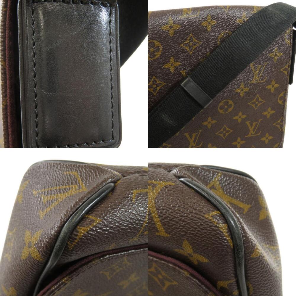 Louis Vuitton Bag Monogram Macassar Shoulder Brown District - Picture 9 of 11